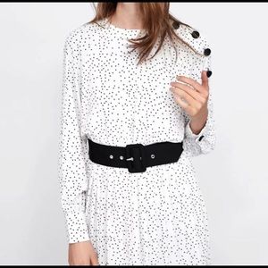 Vintage Style Polka Dot Maxi Dress Free Size